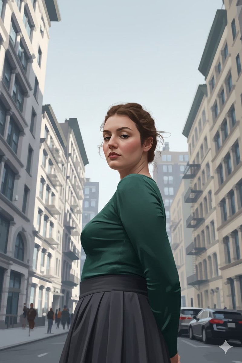 Ultra-Realistic Illustrated Portrait with Identity Preservation