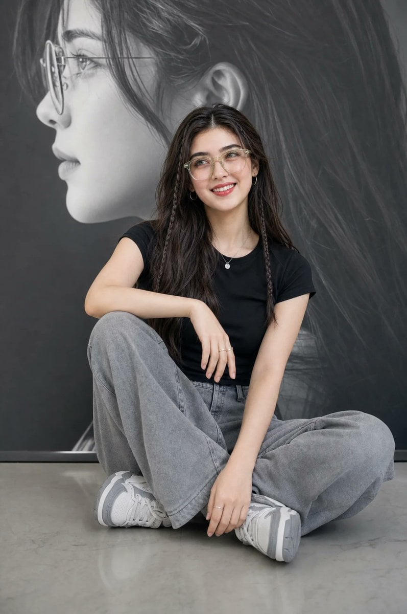 Netflix-Style Urban Studio Portrait