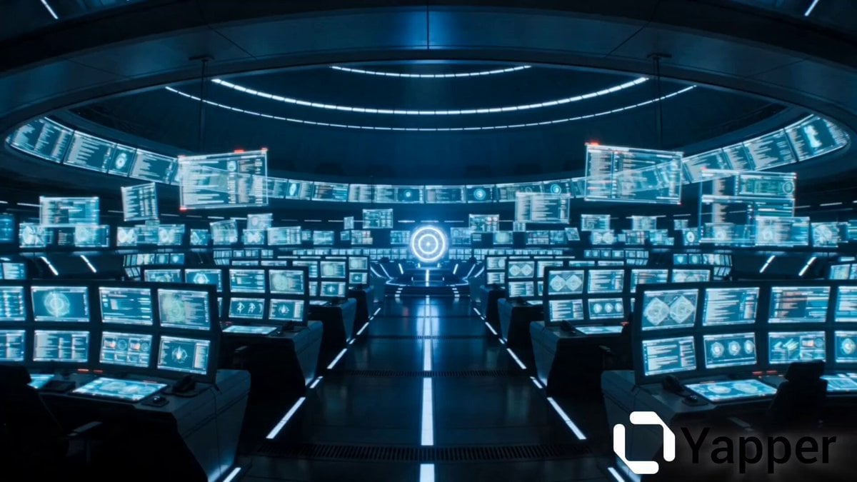 Cyberpunk AI Command Center