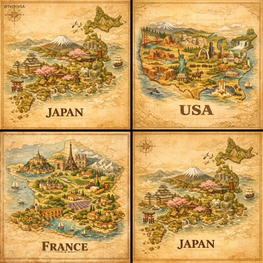 A hand-painted isometric bird s-eye view illustration of in a vintage