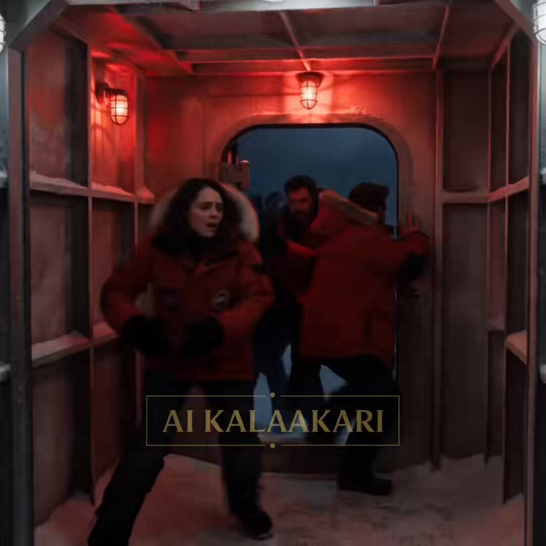 The Thing Inspired Antarctic Horror Scene