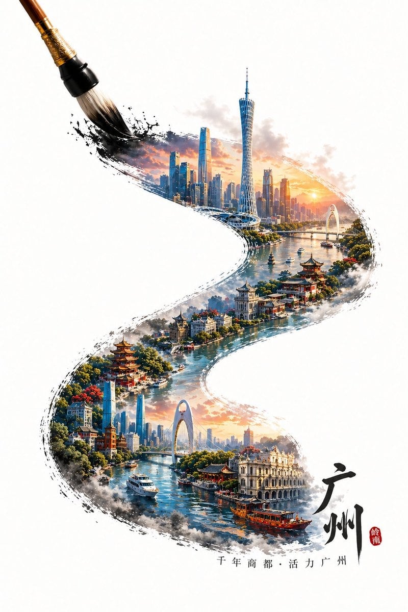GPT Image 2 City Artistic Poster Prompt