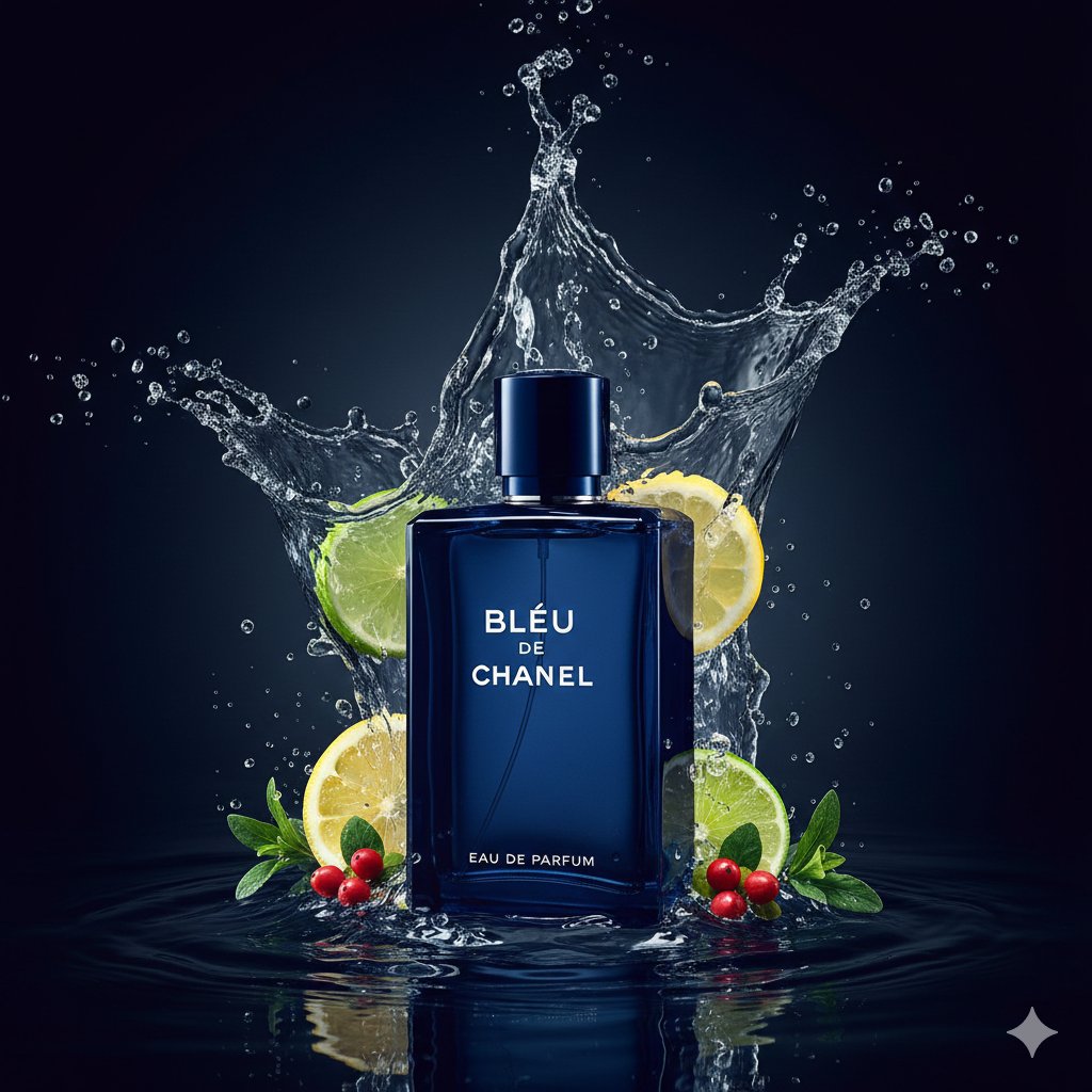 Dual Luxury Perfume Product Photography Prompts