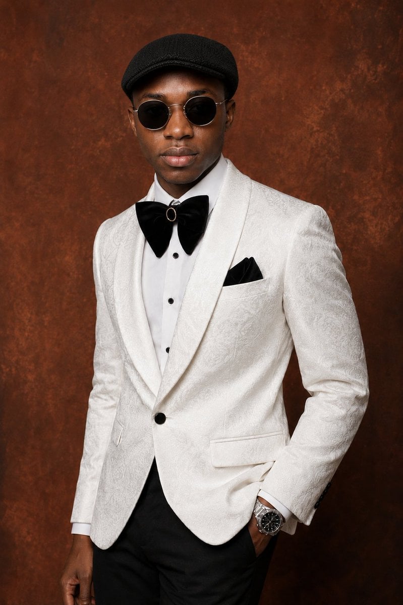 Confident Formal Studio Portrait