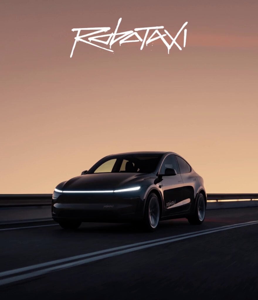 Tesla Robotaxi Movie Ad