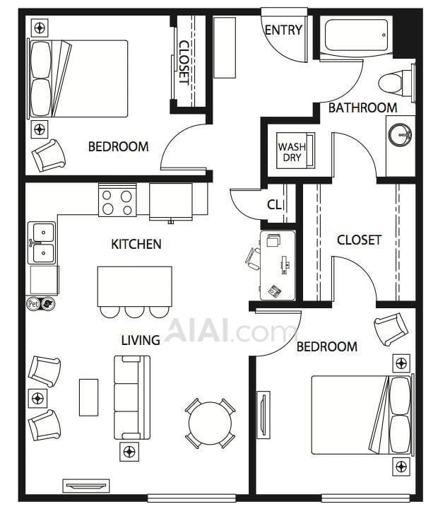 2D Floor Plan to 3D Home Render reference image 1