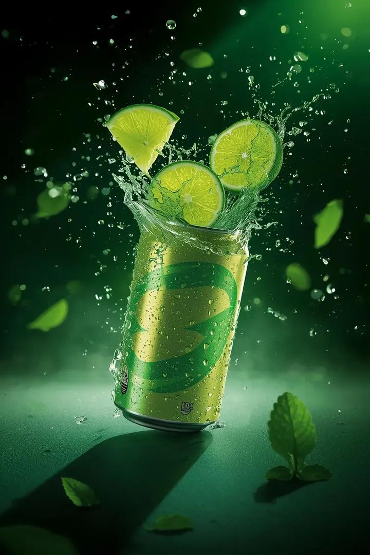 Ultra-Cinematic Beverage Advertising Shot