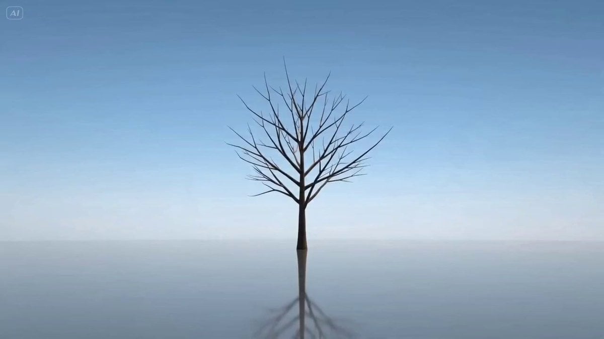 Video Prompt for Seasonal Tree Animation