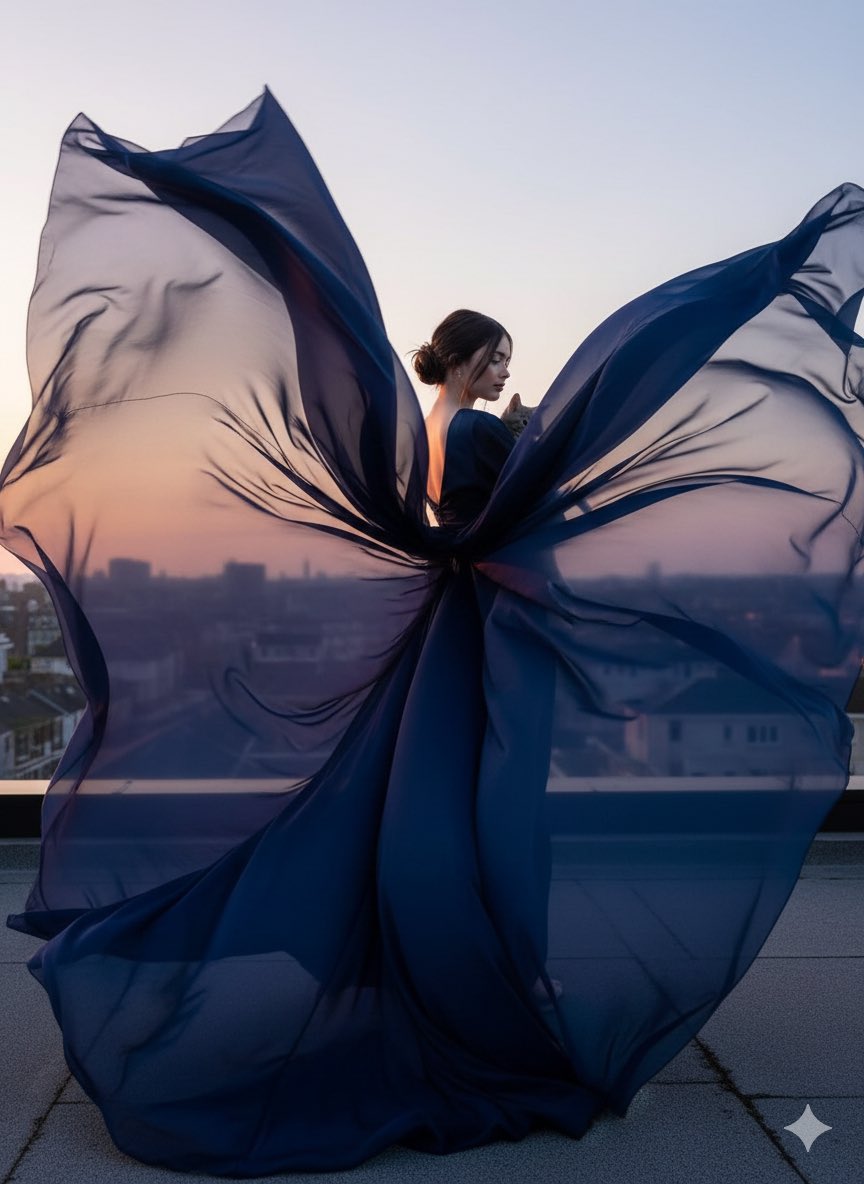 High-Fashion Cinematic Motion Shot