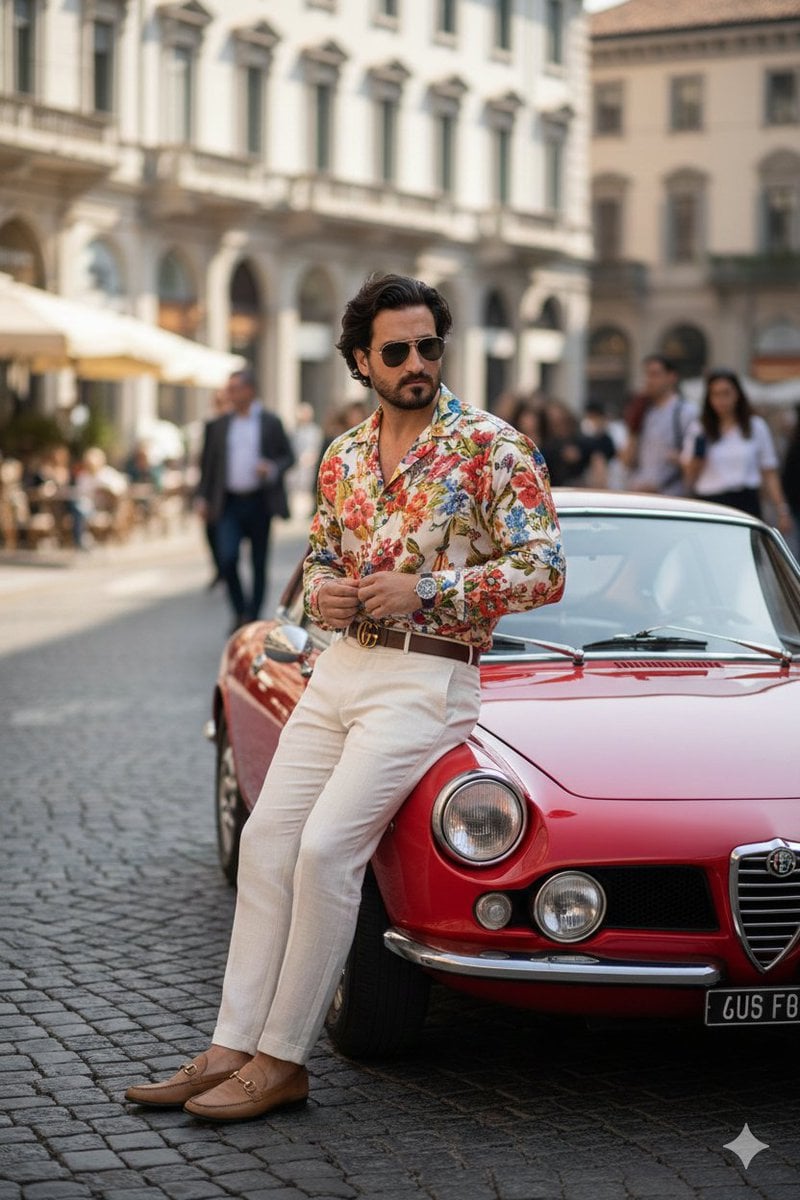 Photorealistic Gucci Editorial in Milan