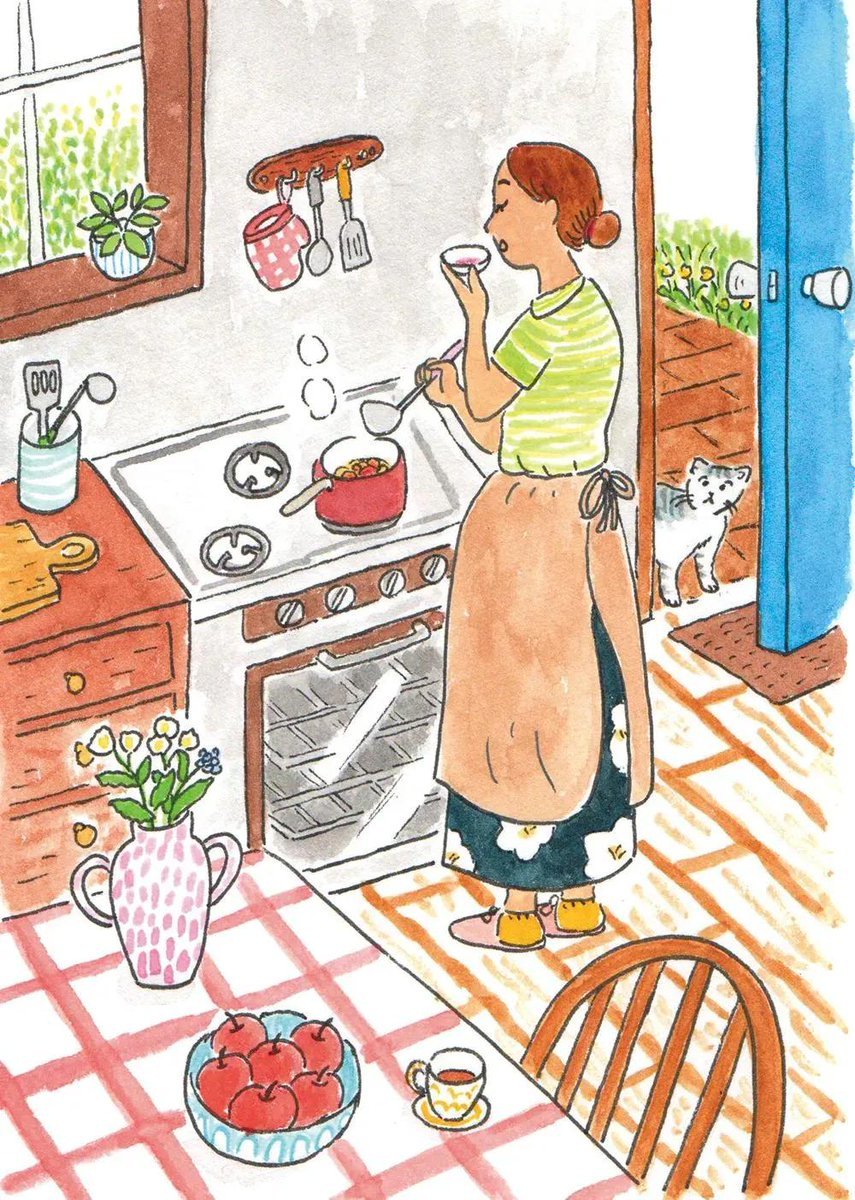 Watercolor Children's Book Illustration — AI image template example