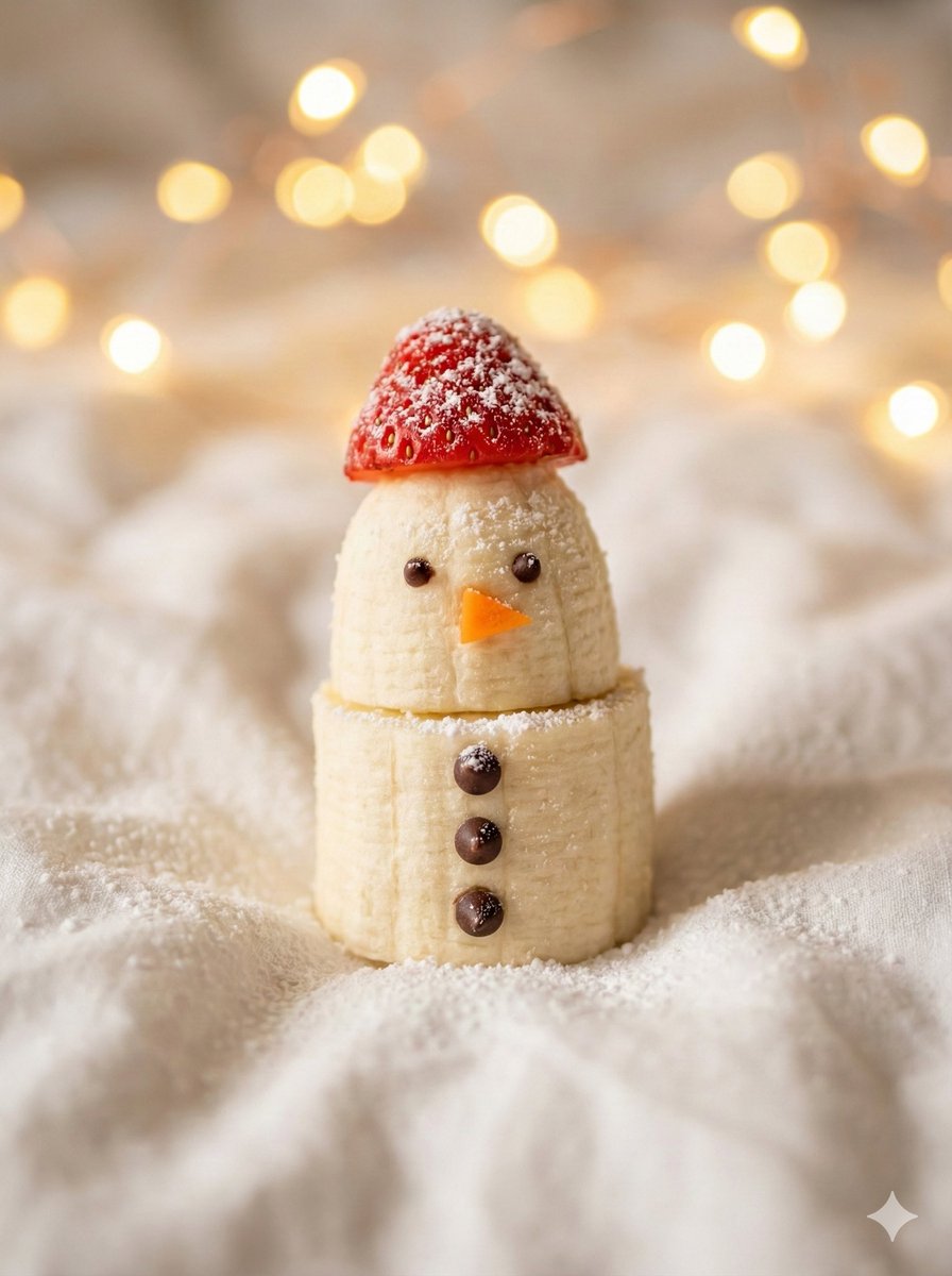 Christmas Breakfast Food Art Idea Prompt