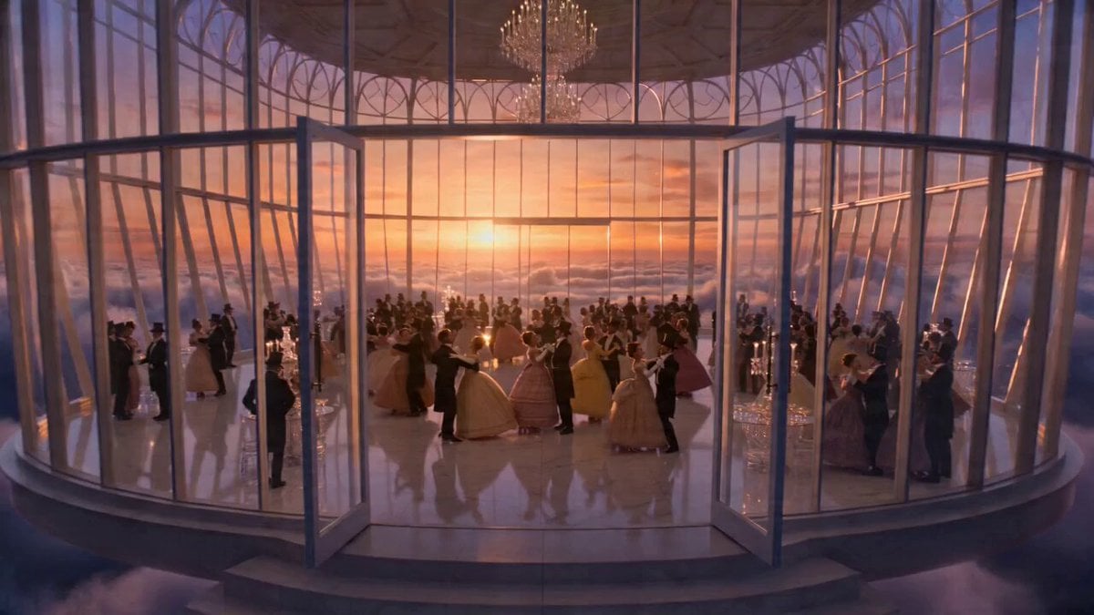 Floating Victorian Ballroom in the Clouds