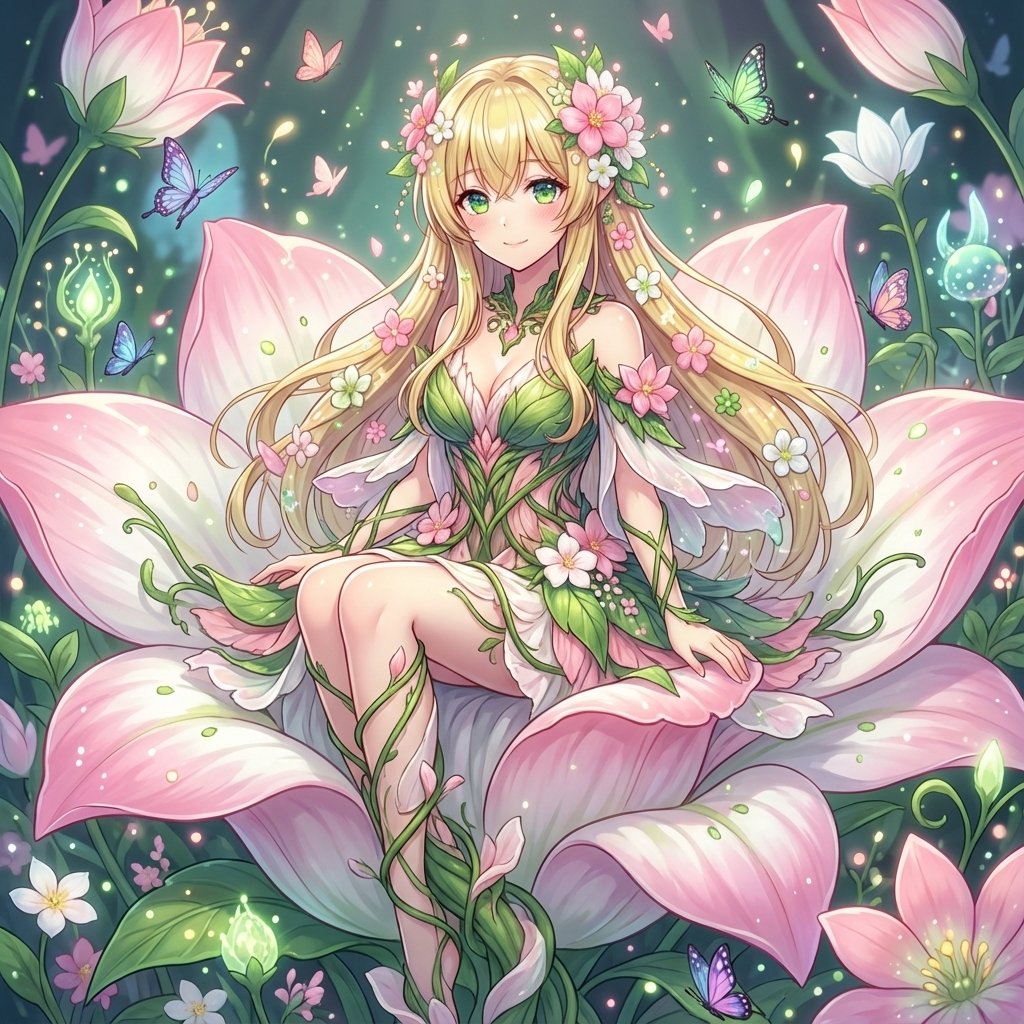 Alraune (Mandragora) Transformation Prompt
