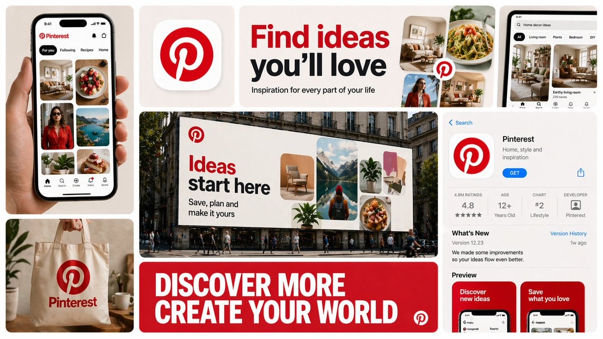 16 9 horizontal bento-grid brand collage for in a polished contemporary