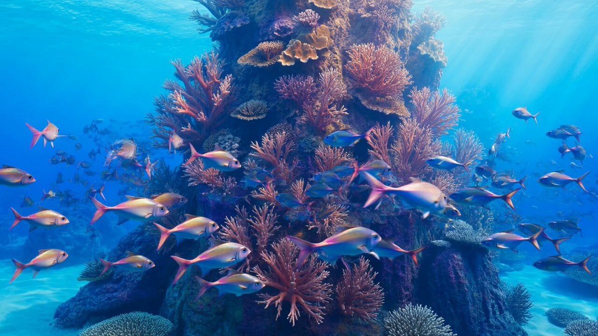 Underwater Coral Reef Fantasy