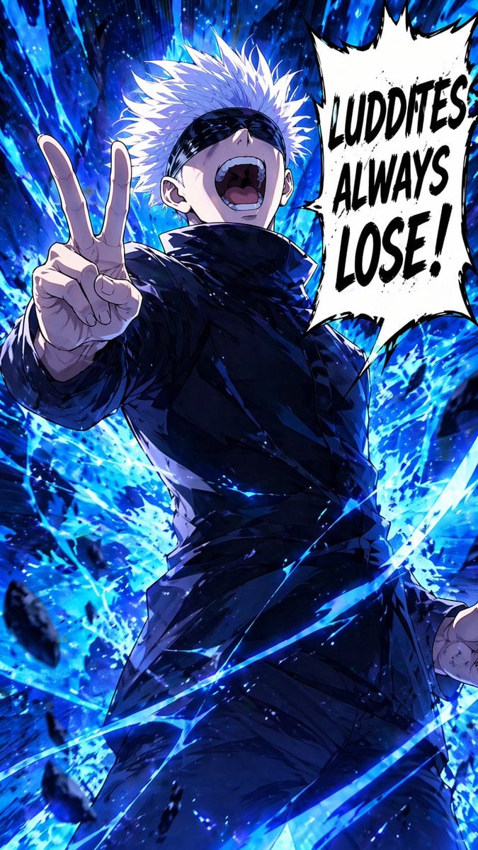 Blindfolded Sorcerer Victory Pose