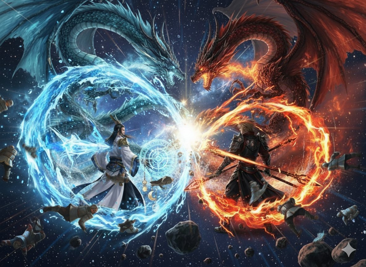 Nano Banana Pro Dynasty Warriors/Final Fantasy Prompt (Full Screen)