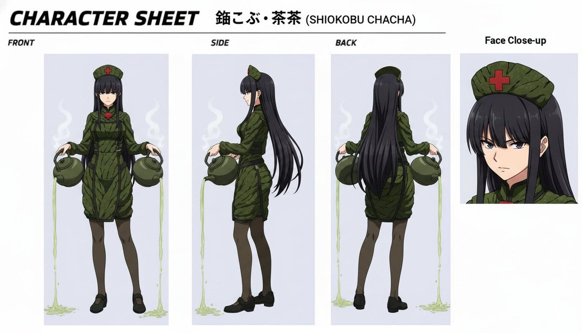 Professional Trading Card Illustration reference image 1