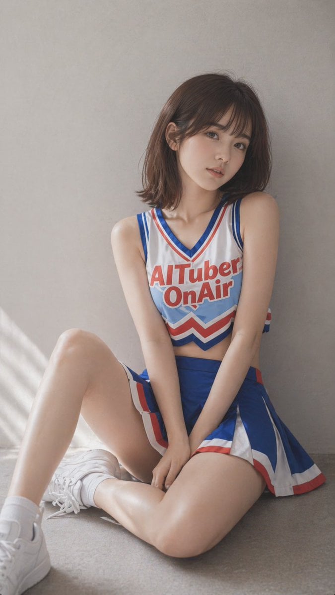Realistic Cheerleader Portrait