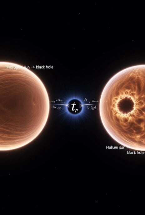 Cosmic Sun Collapse Visualization