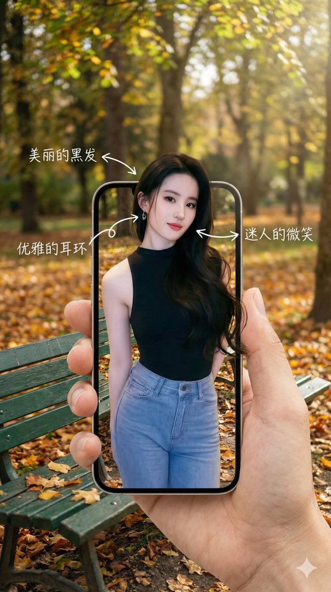 3D Pop-Out Phone Screen Photo Effect Template (Template)