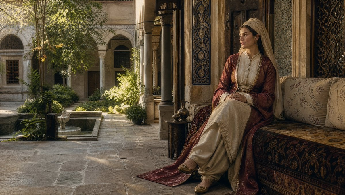 17th Century Ottoman Woman Portrait