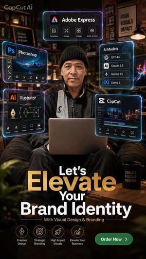Brand Identity Designer Poster