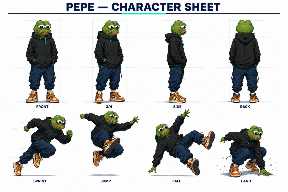 Kinetic News Storyboard Sheet reference image 1
