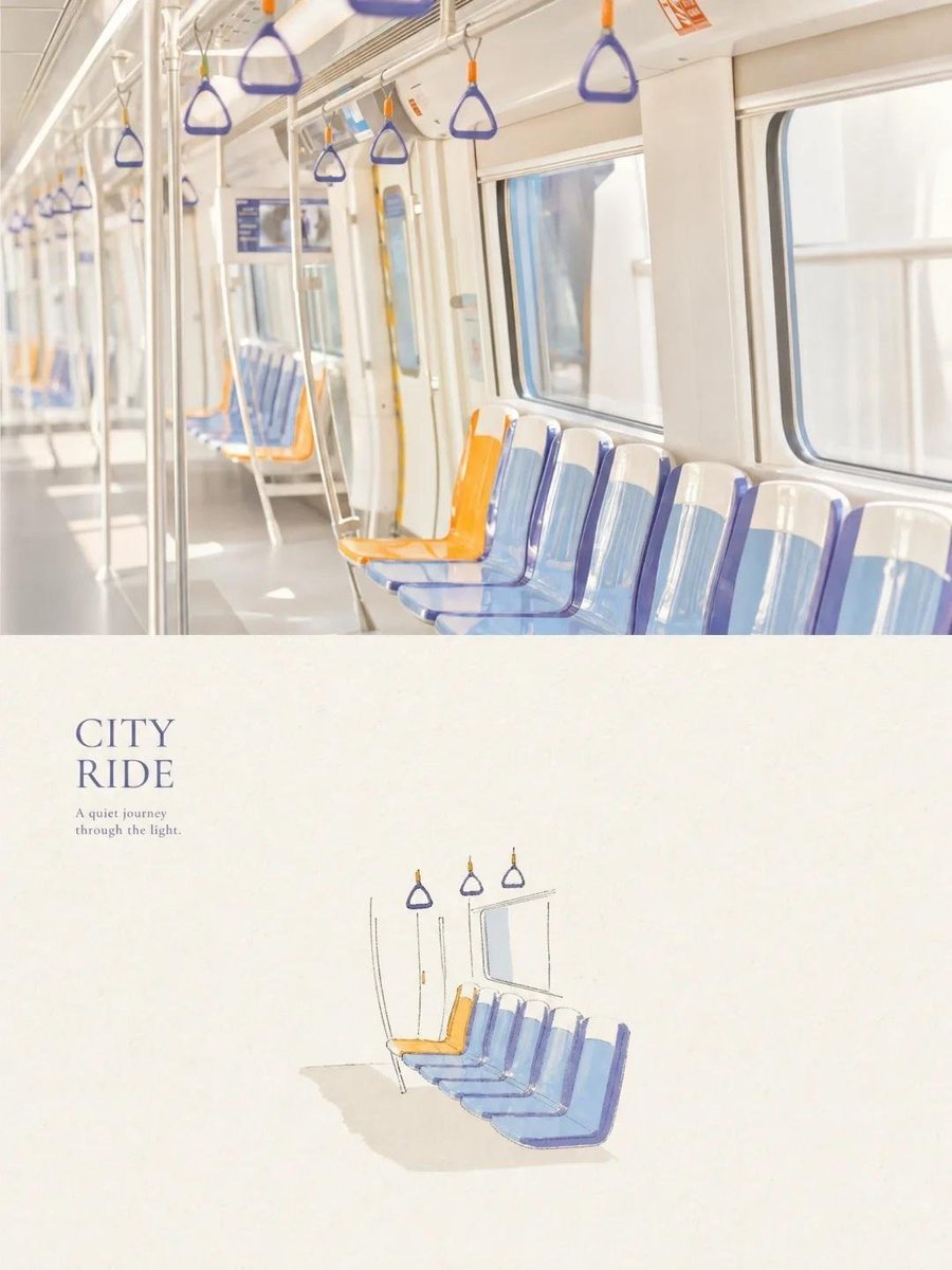 Dual-Style Travel Magazine Page — AI image template example