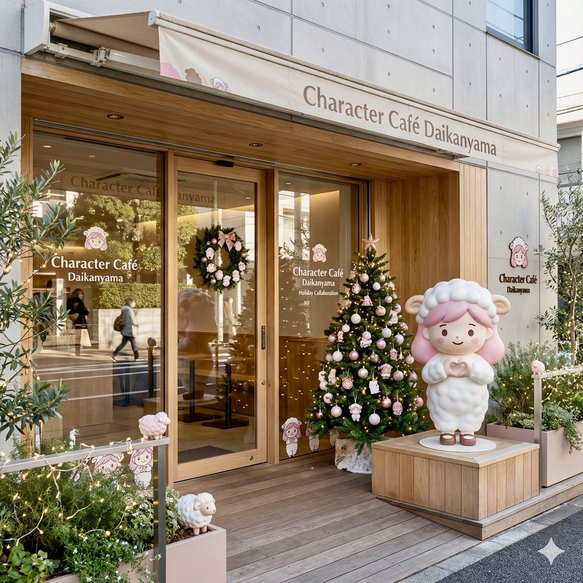 Daikan-yama Collaboration Cafe Generator (Christmas Theme)
