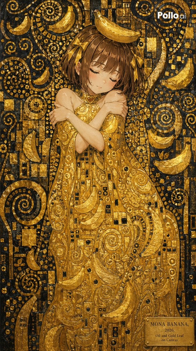 Klimt-Style Character Art