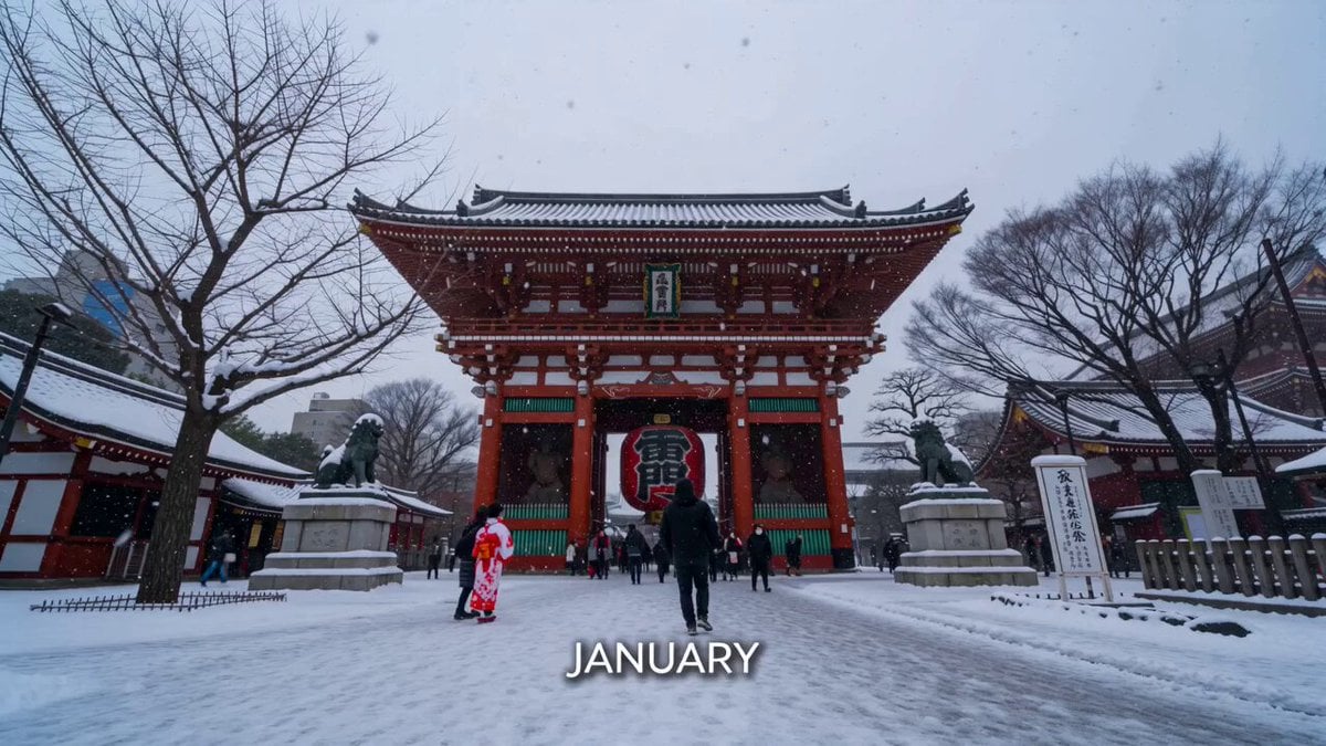 Month Time-lapse Video Prompt