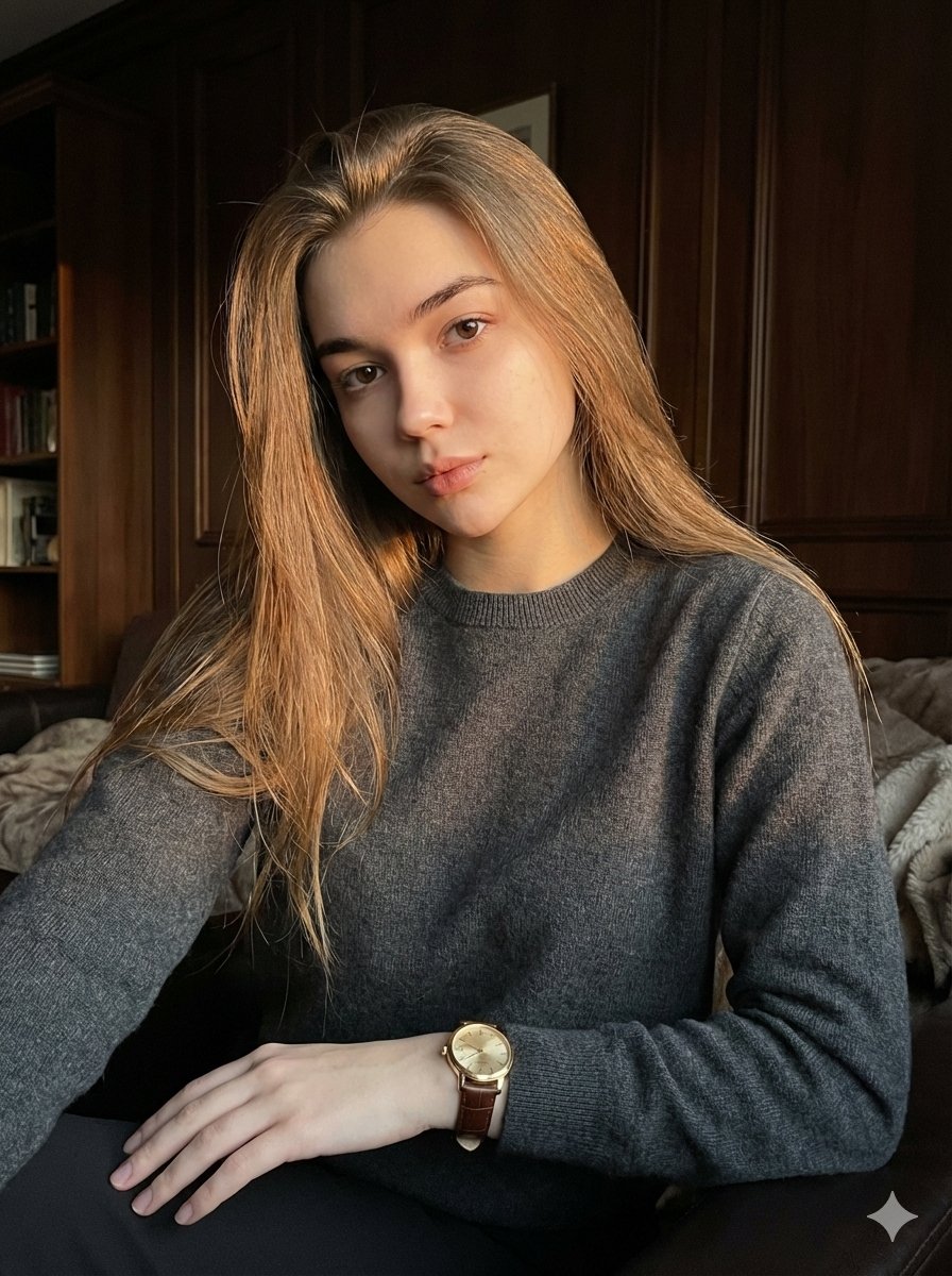 Quiet Luxury Editorial Portrait with Identity Lock