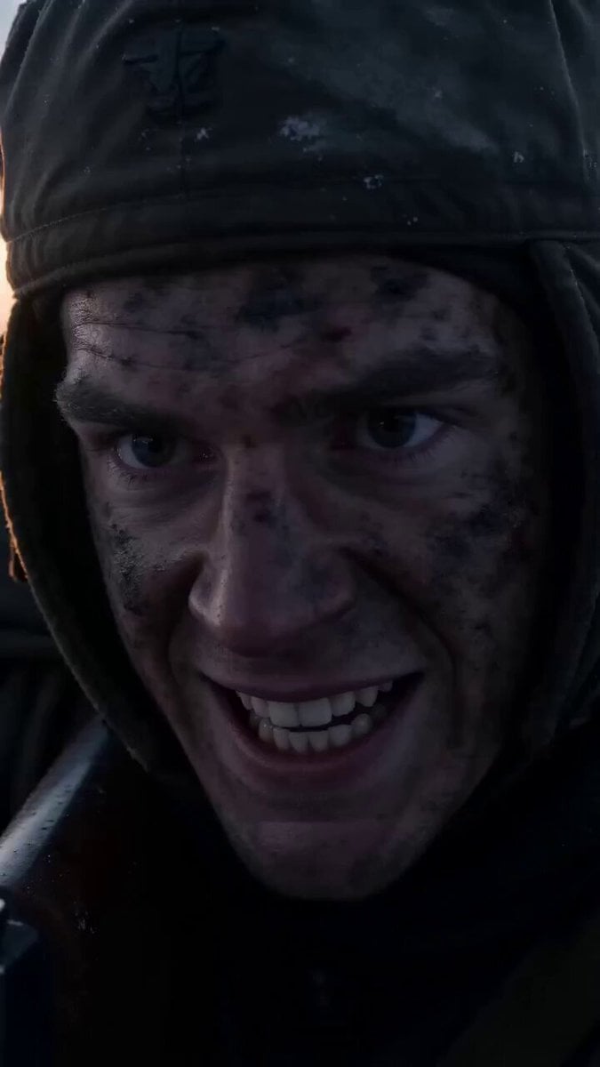 Soldier Close-up Combat Scene