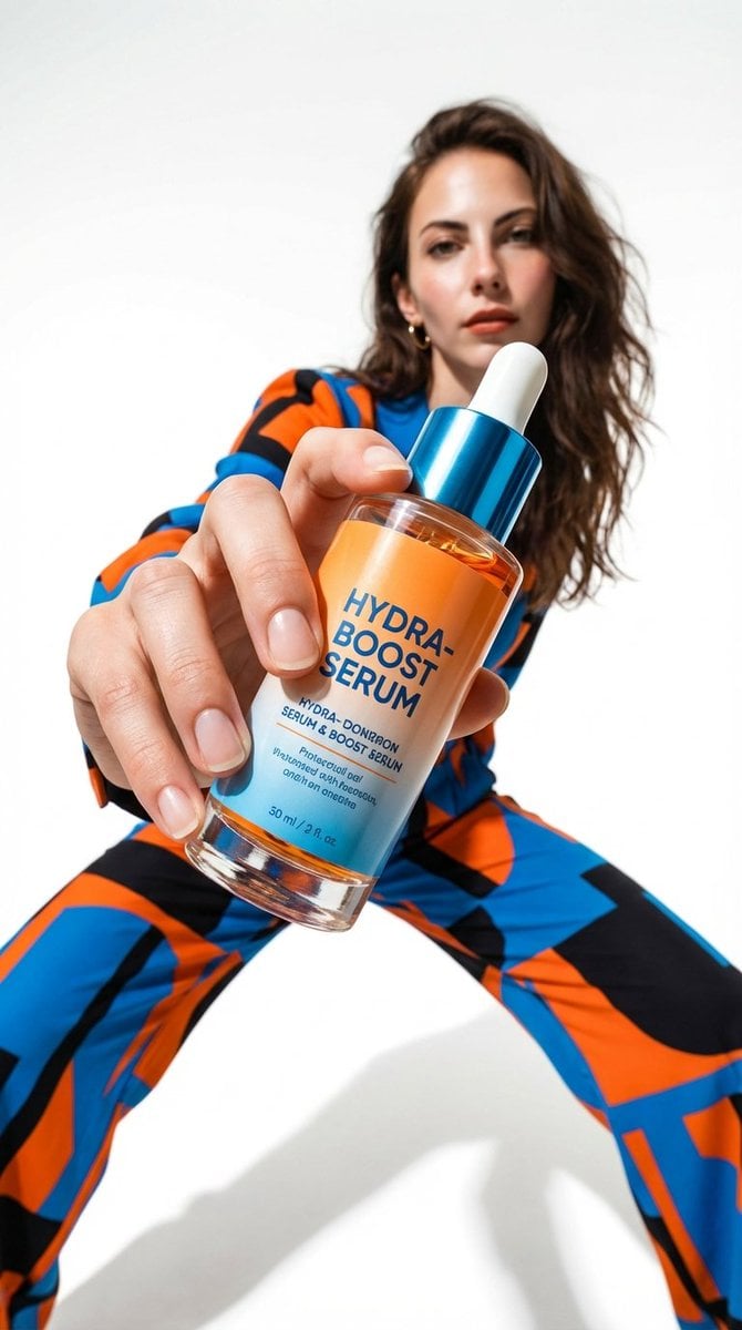 Low-Angle Fashion Campaign Photograph