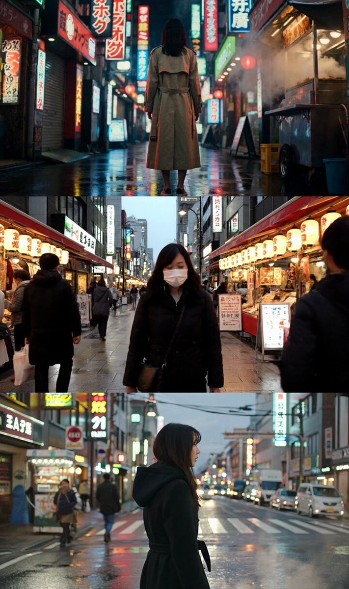 Shinjuku Kabukicho Cinematic Portrait