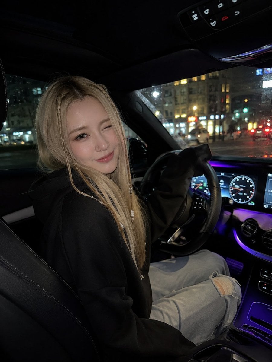 Night Time Car Selfie