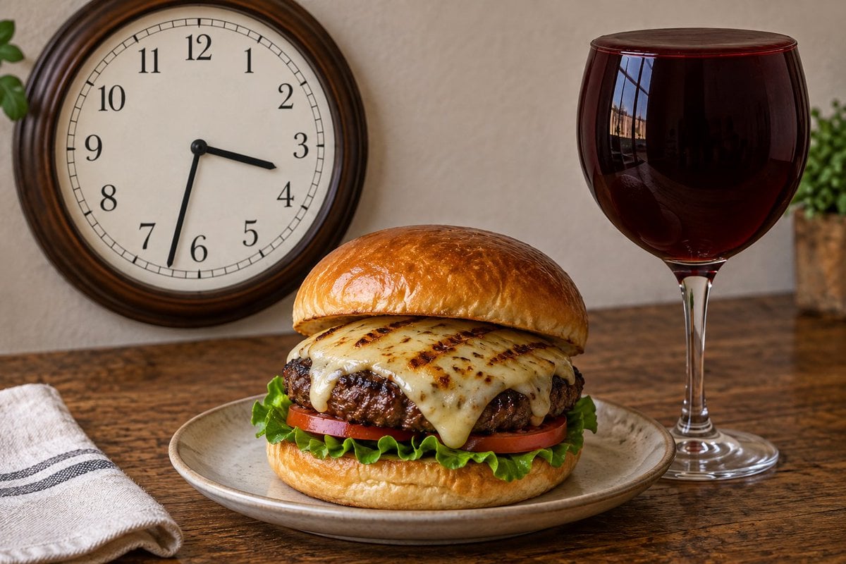 Analog Clock and Gourmet Burger Benchmark