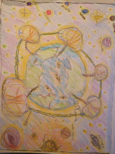 Psychedelic Purple Disc World Video