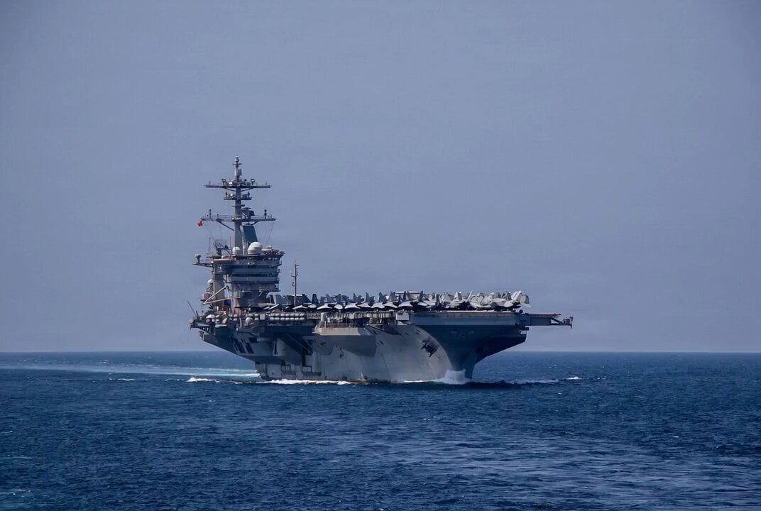 USS Abraham Lincoln in Arabian Sea