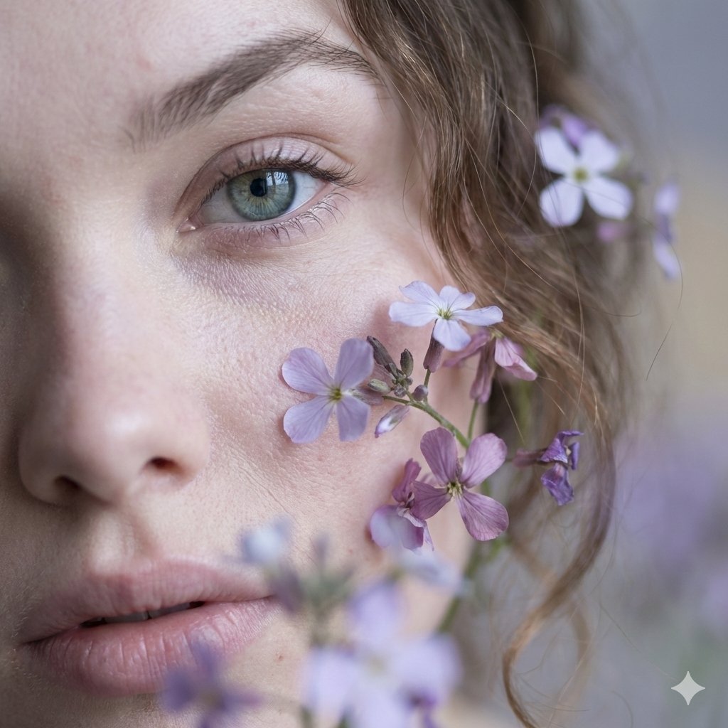 Hyper-Realistic Macro Fine Art Portrait Prompt