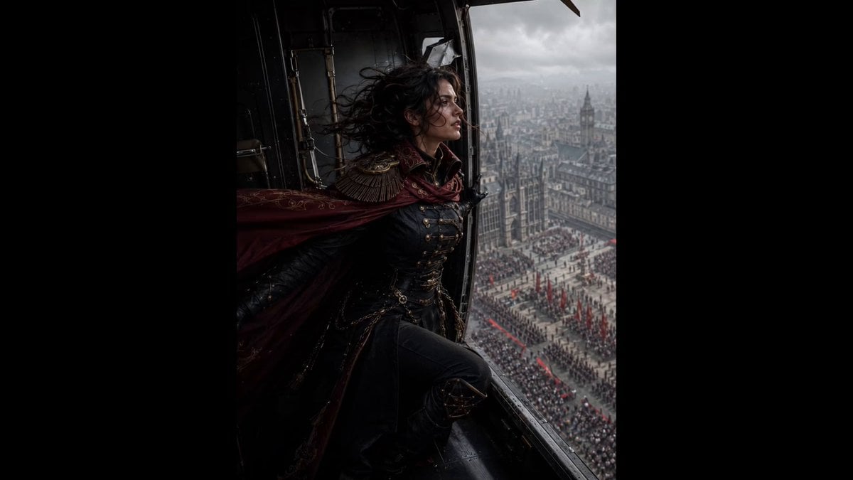 Cinematic Gothic Military Parade