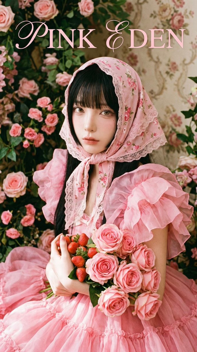 Subtle Rose Nail Edit reference image 1