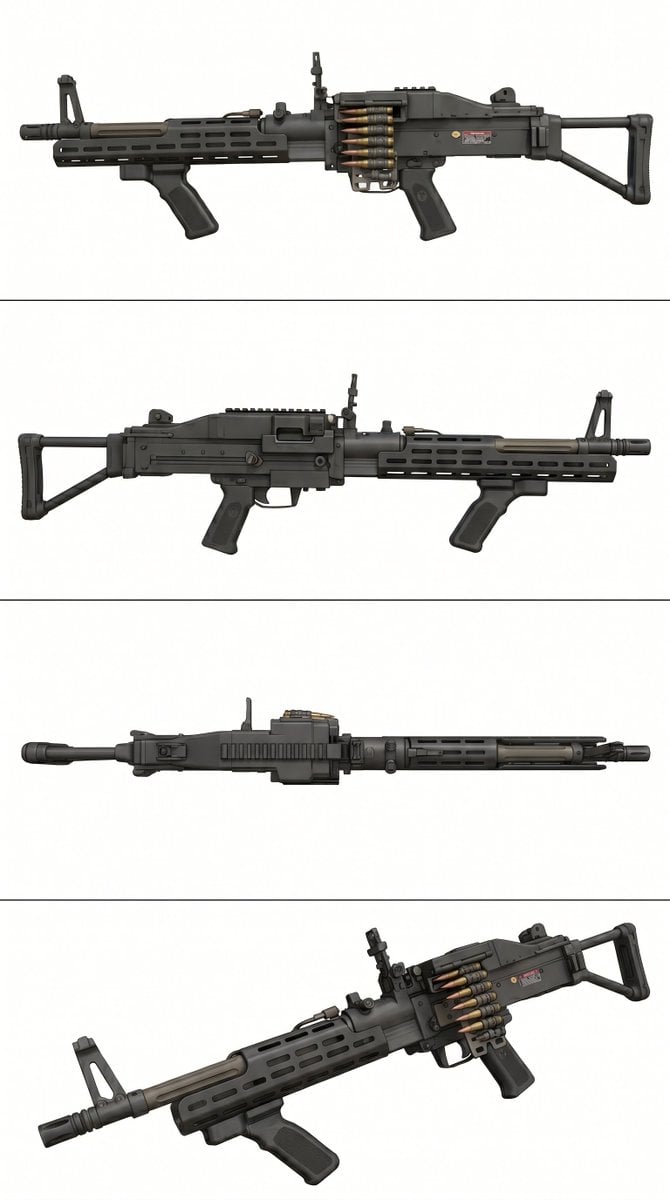 Tactical Machine Gun Reference Sheet