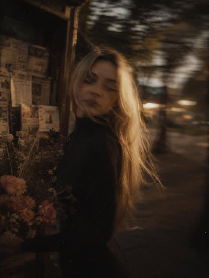 Cinematic Street Fashion Portrait — AI image template example