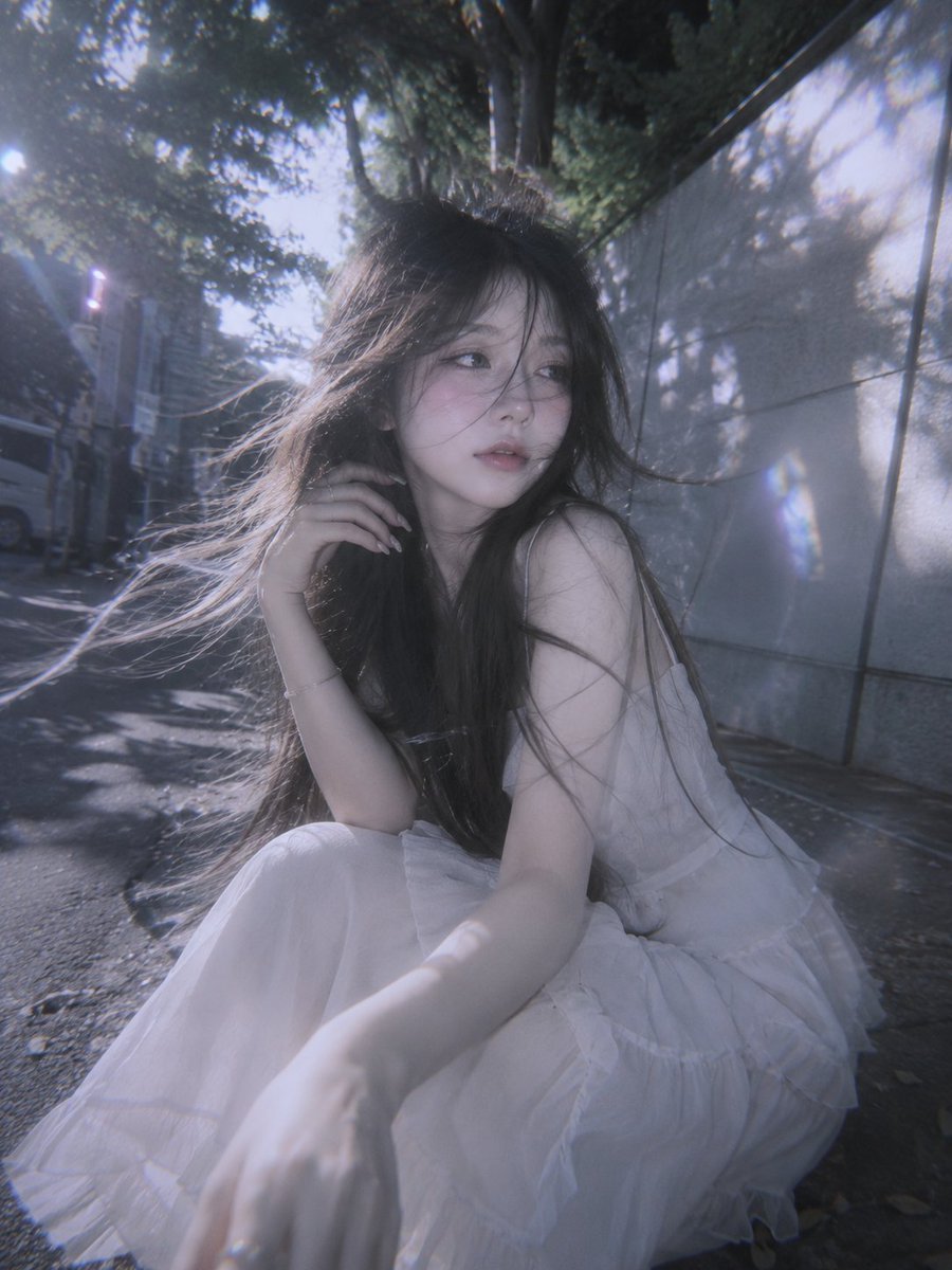 Surreal Japanese Summer Doll Portrait — AI image template example