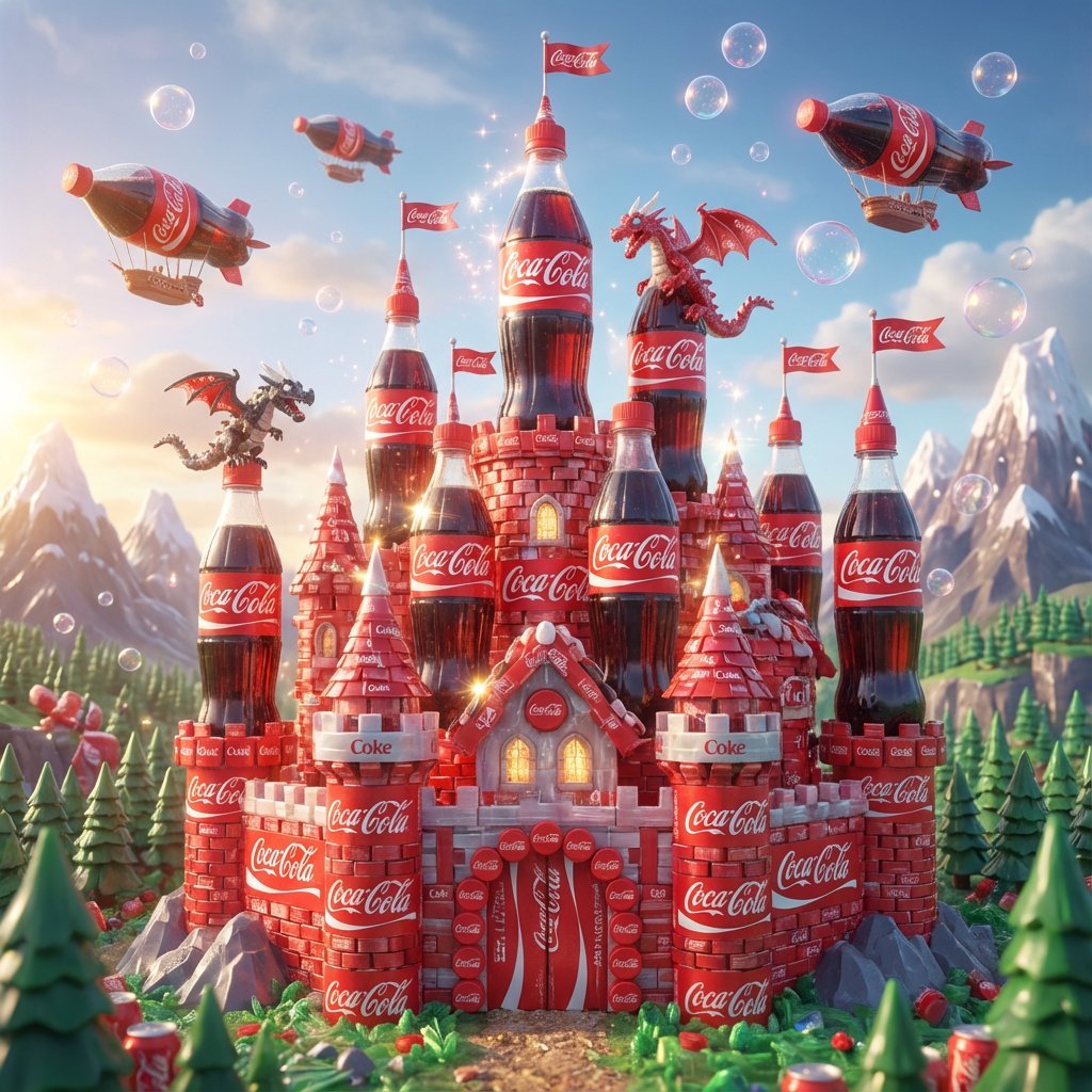 The Soft Drink Fortress Prompt Share