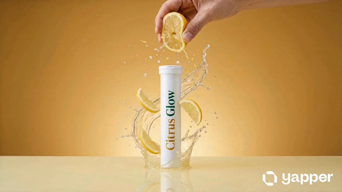 Citrus Glow Skincare Product Video