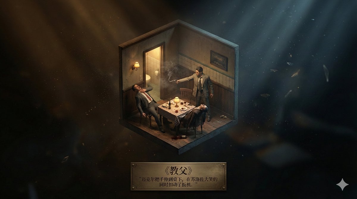 Realistic Axonometric Miniature Model with Narrative Abstract Background